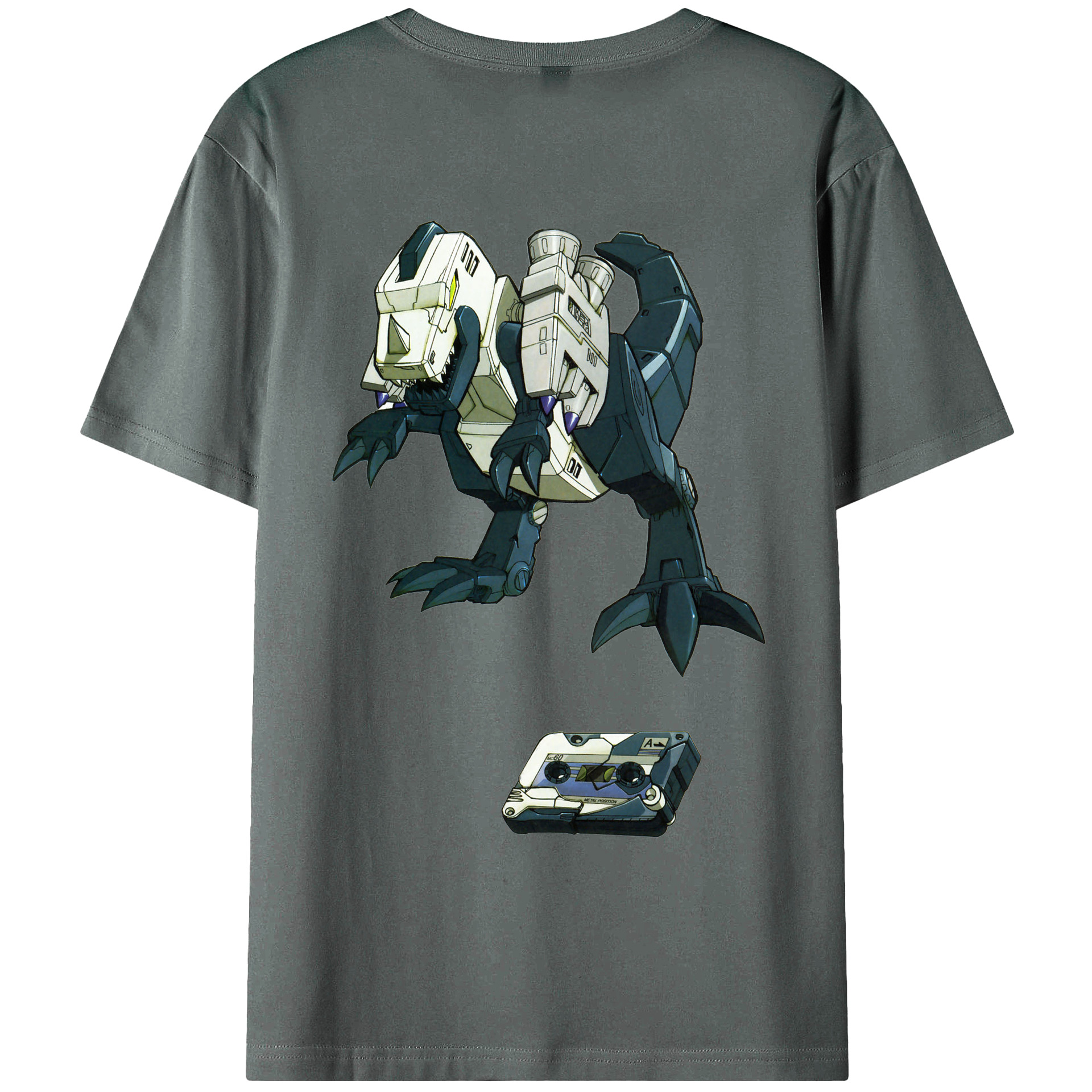 （画像用）  綿100％ メンズ半袖Tシャツ（バックプリント） 通気性